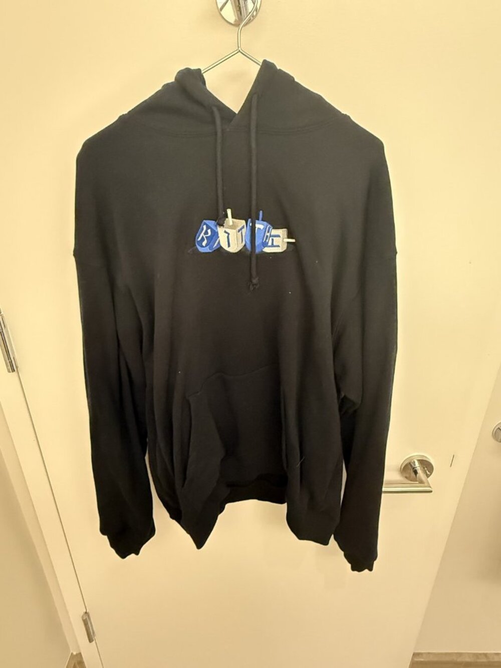 Kith Hanukkah Dreidel Hoodie Black XL